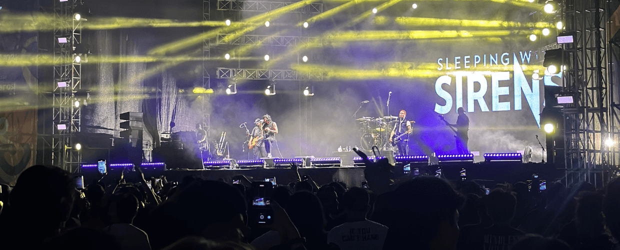 Sleeping With Sirens Tampil Memukau di Everblast 2024