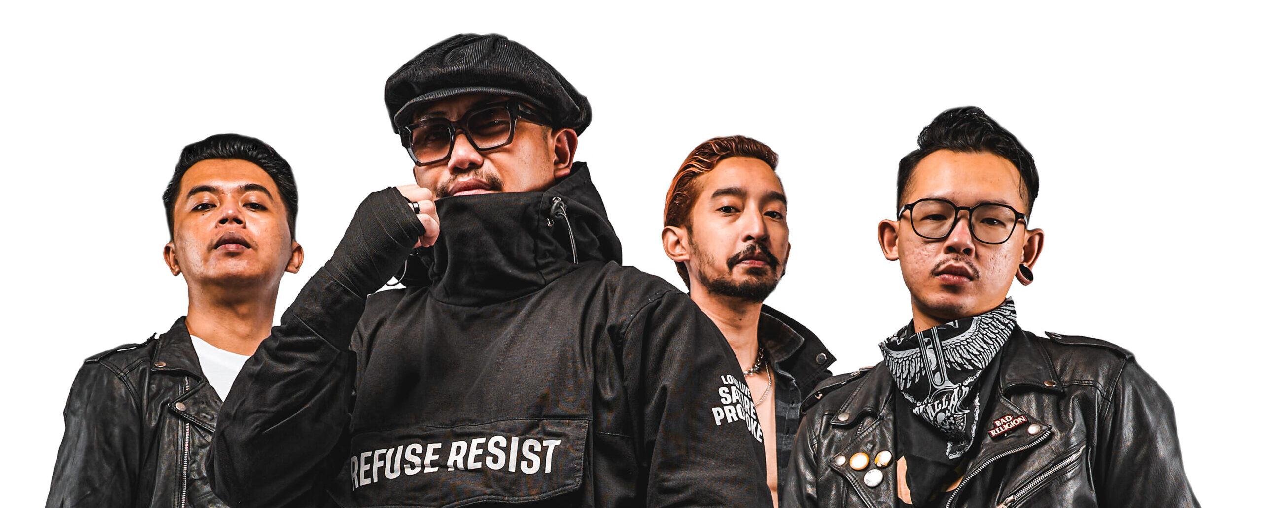 Rebellion Rose Jadi Band Opening Green Day Live in Jakarta