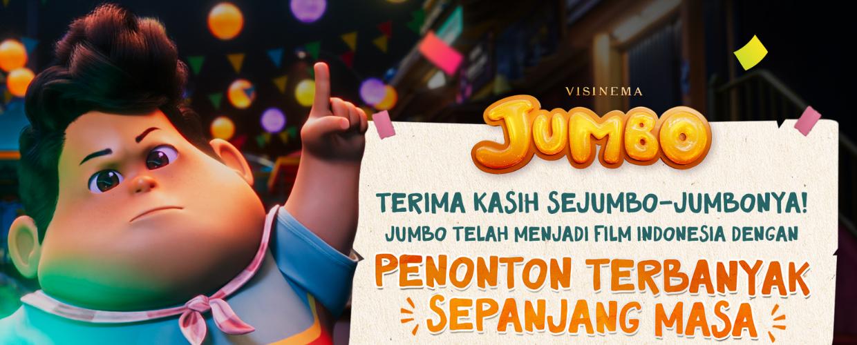 “JUMBO” Resmi Jadi Film Indonesia Terlaris Sepanjang Masa!
