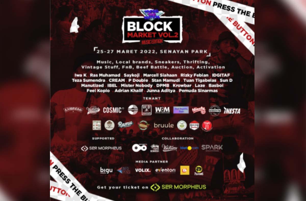 Press The Button 2022 Hadirkan Rizky Febian, IDGITAF Sampai Local Brand