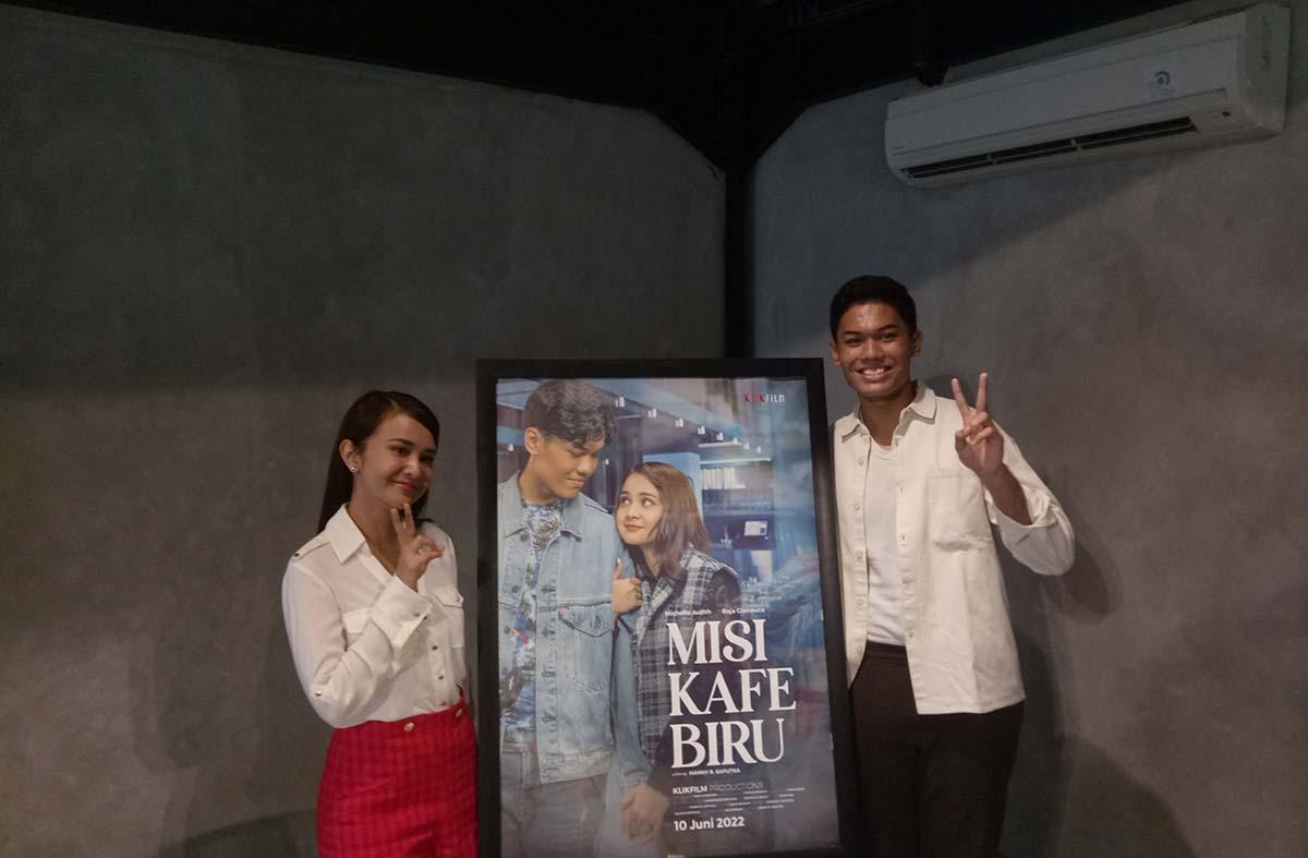 Raja Giannuca dan Michelle Ziudith Beradu Akting dalam Film “Misi Kafe Biru”