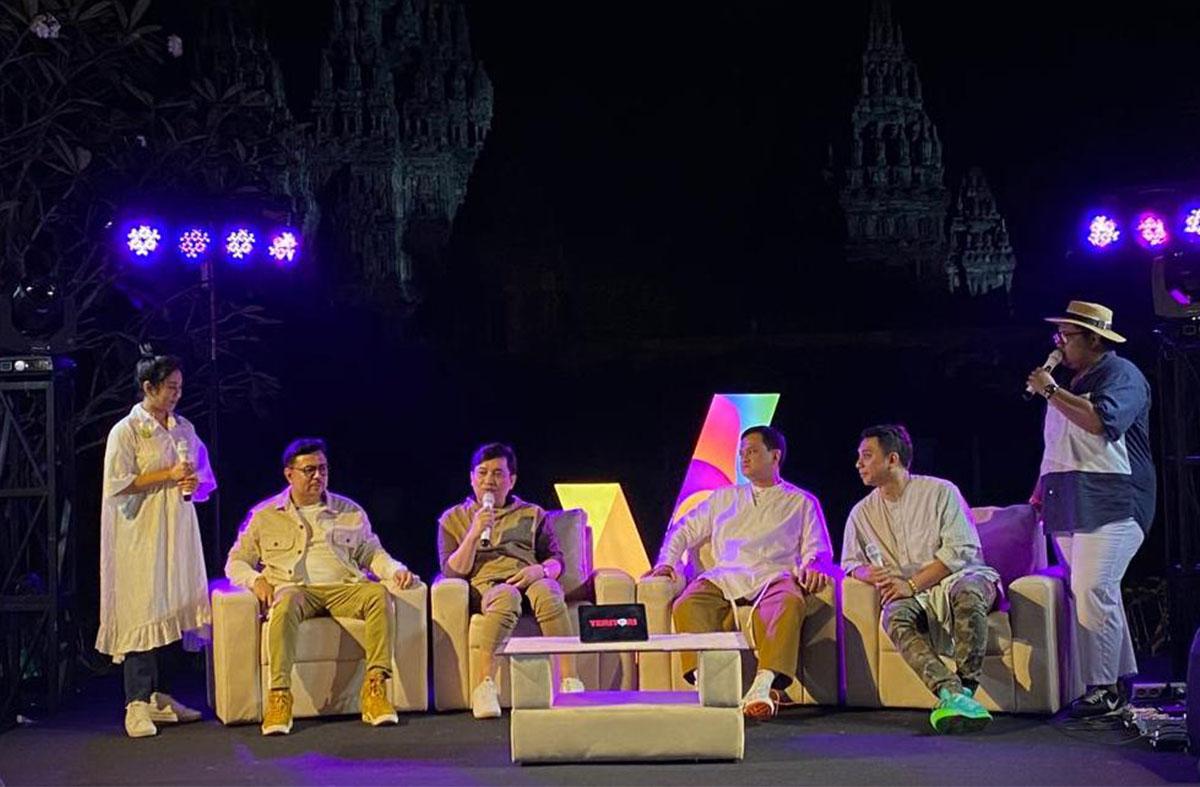 Kahitna Lengkapi Kemeriahan Hari Terakhir Eventori Stage di Prambanan Jazz Festival 2022