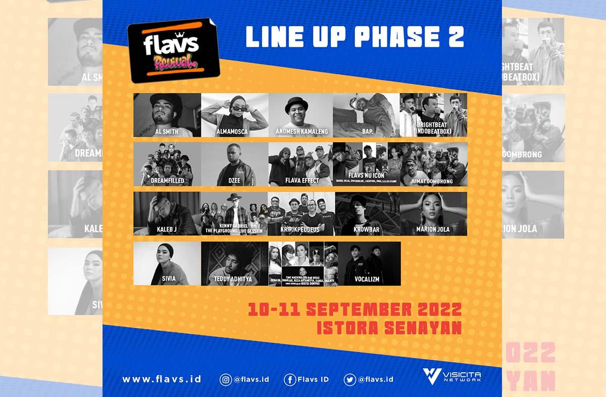 Umumkan Line Up Terbarunya, FLAVS Hadirkan Proyek Kolaborasi Diva RnB Indonesia dalam “Time Machine: The RnB Divas”