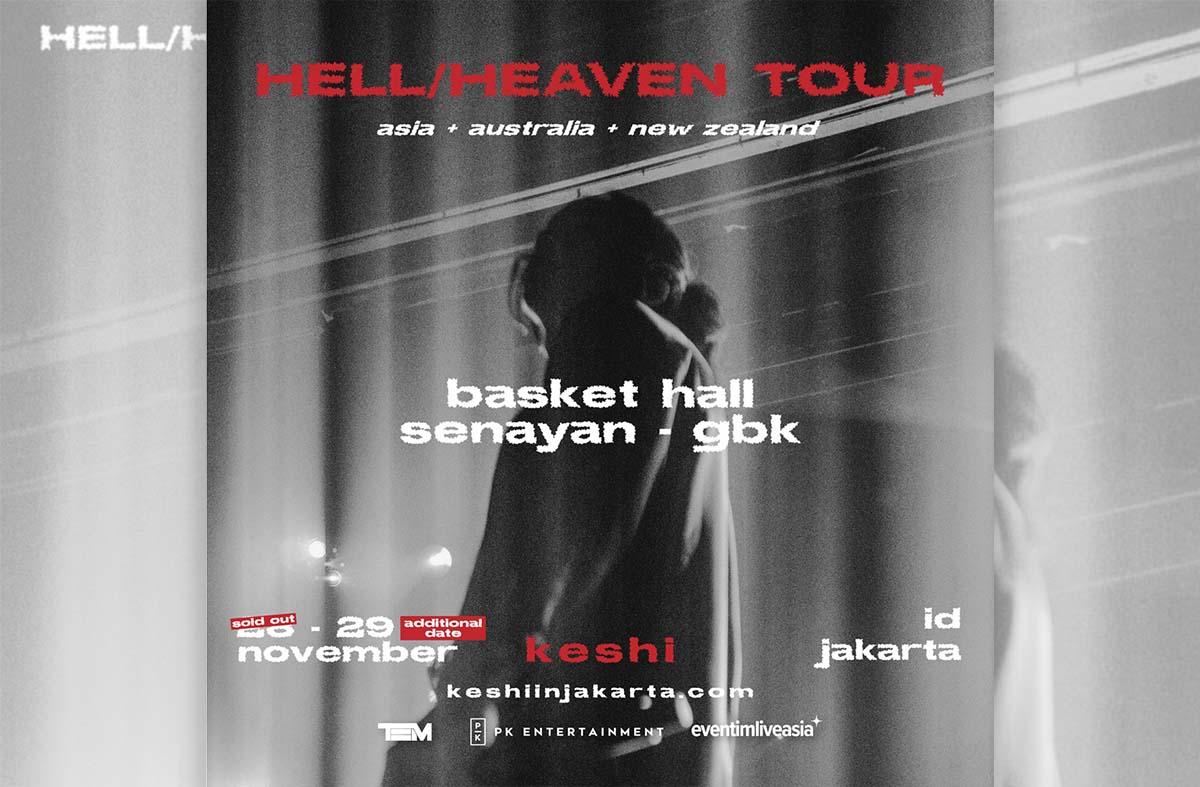 Tiket “HELL/HEAVEN Tour 2022” Ludes, Akhirnya keshi Umumkan Konser Tambahan di Jakarta