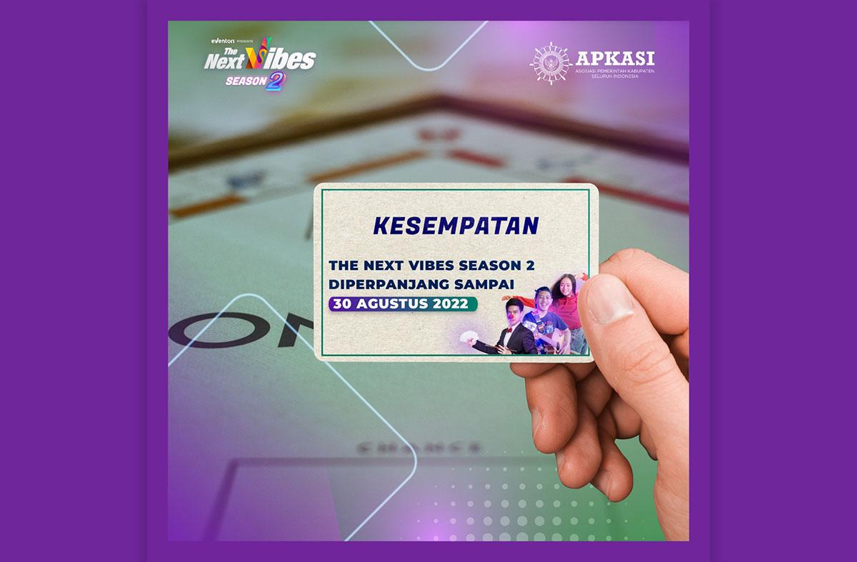 The Next Vibes Season 2 Siap Menampung Lebih Banyak Bakat