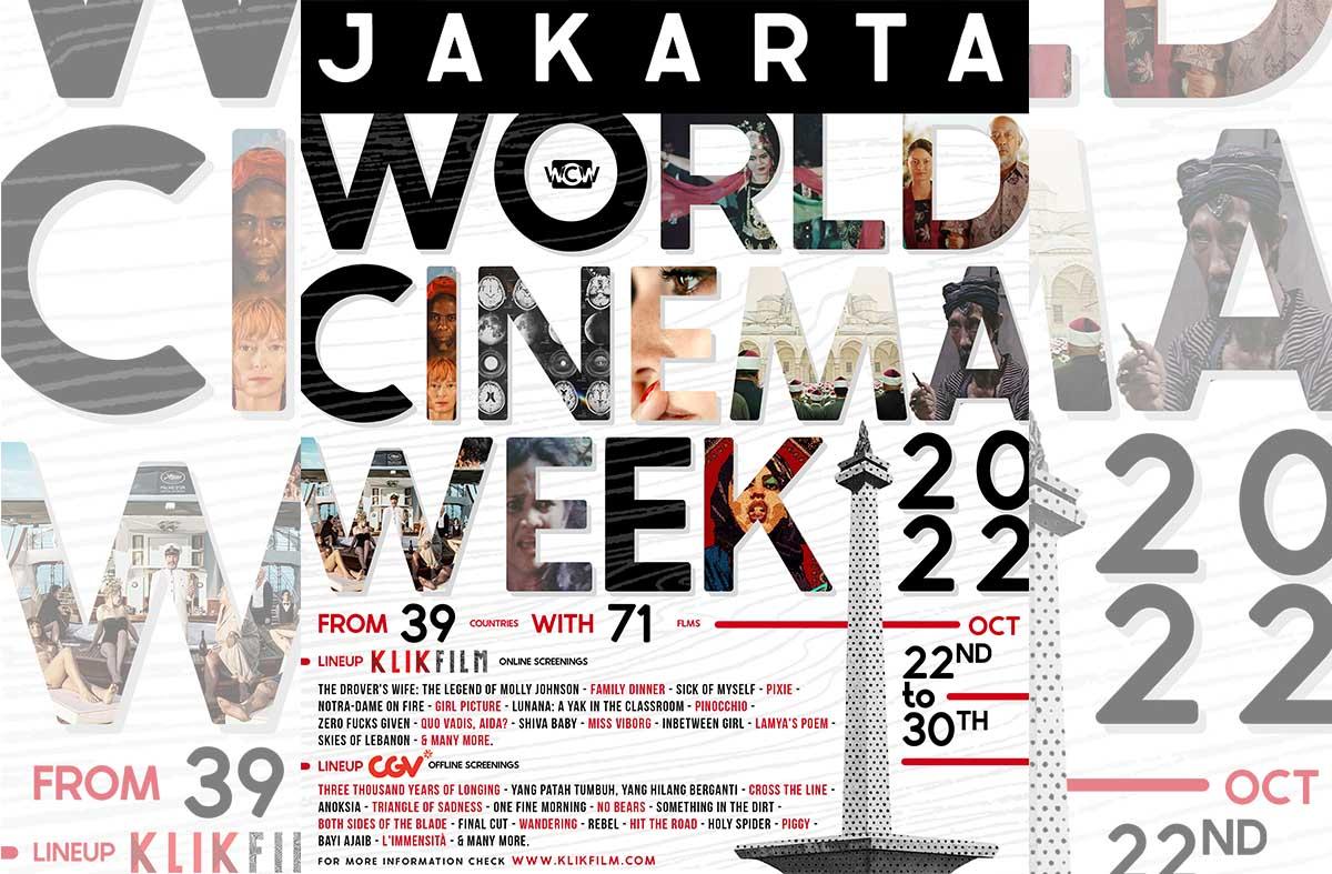 World Cinema Week Akan Hadir di Jakarta, Tampilkan Film dari 39 Negara