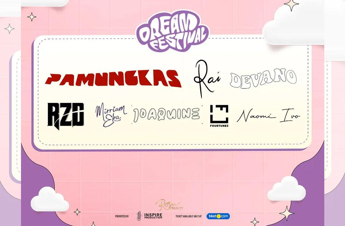 Dream Festival Vol.5 Hadirkan Pamungkas Sebagai Headliner