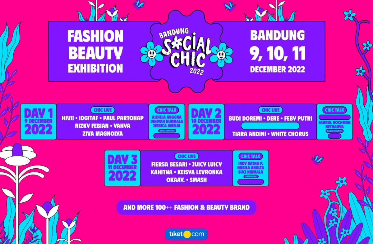 Social Chic Bandung 2022 Menggabungkan Festival Musik & Pameran