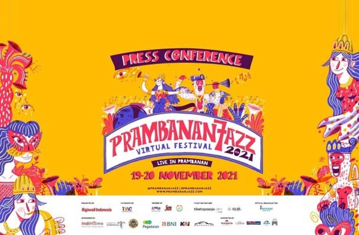 Tolak Menyerah, Prambanan Jazz Festival 2021 Kembali Diadakan Secara Virtual