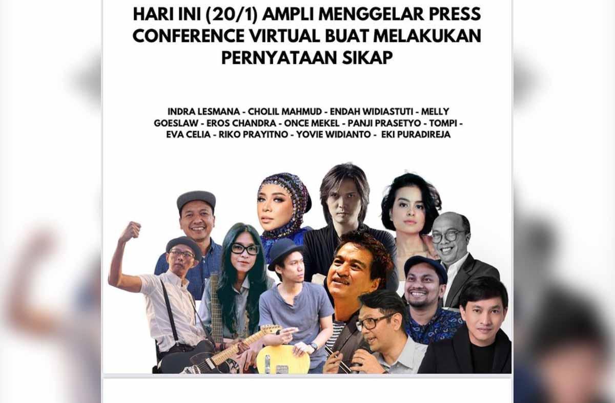 Dari Melly Goeslaw Sampai Eva Celia Suarakan Petisi #DimulaiDariRoyalti, untuk Membenahi Kemelut Royalti di Negeri Ini