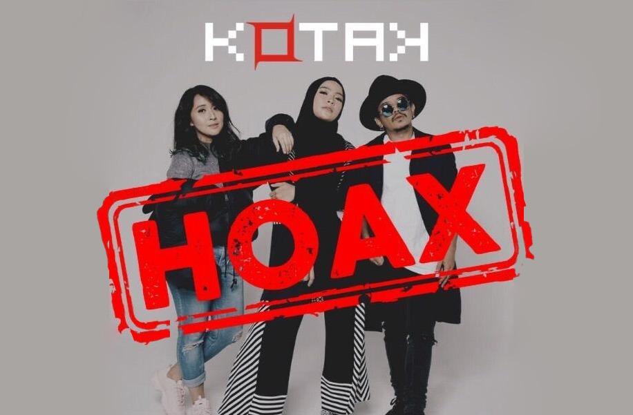 Lagu ''Hoax'' dari Kotak untuk Lawan Virus Hoaks