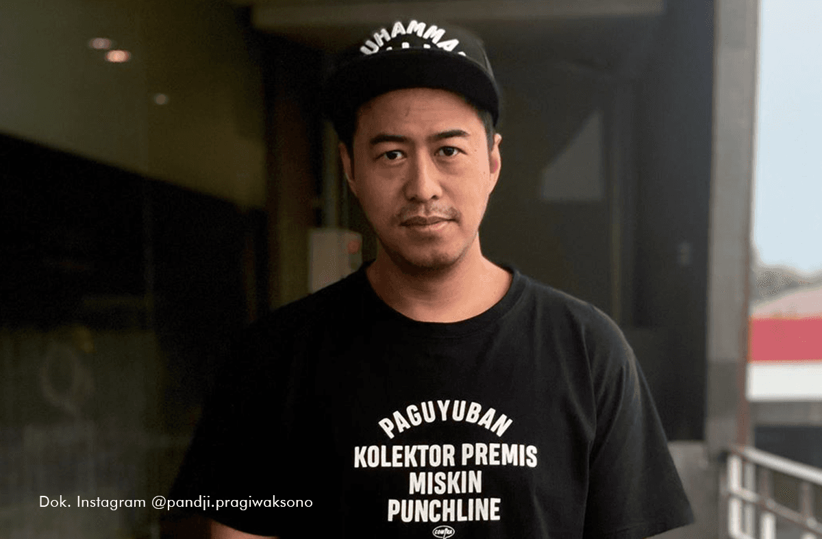 Cerita Pandji Pragiwaksono Lakukan Stand Up Komedi dari Rumah