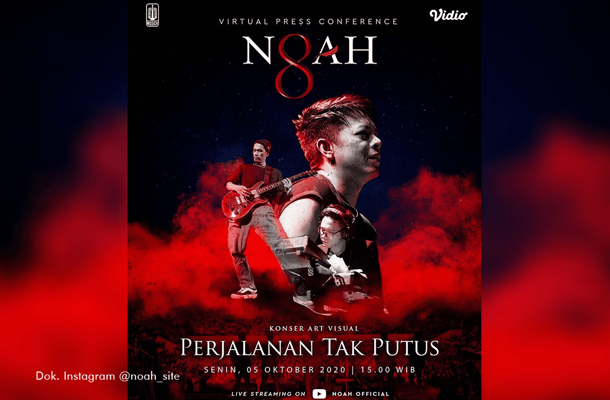 Rayakan Ulang Tahun ke-8, NOAH Gelar Konser yang Hadirkan Seni Visual