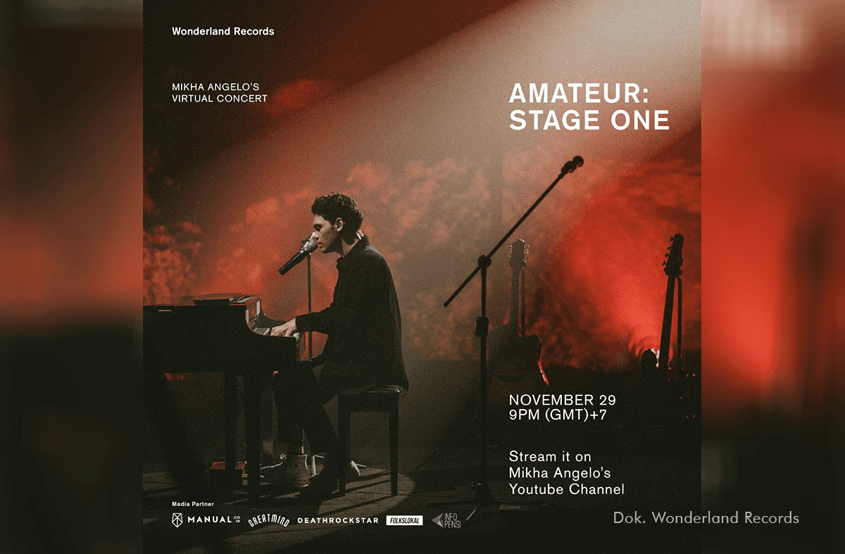 Mikha Angelo Wujudkan Mimpi dengan Menggelar Konser Virtual Amateur: Stage One