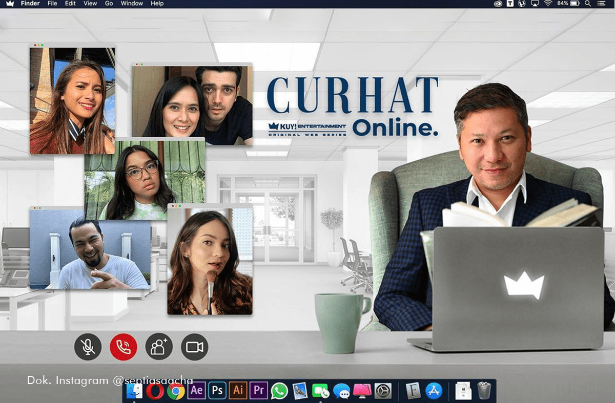 "Curhat Online" dan Work From Home, Web Series dan Serial Indonesia yang Digarap Online