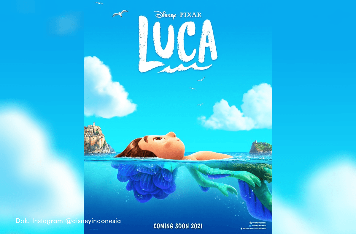 Disney Dan Pixar Rilis Trailer Film Luca Tayang Juni 