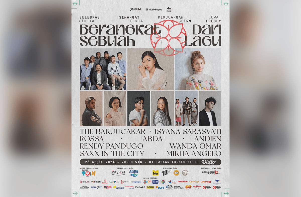 Berangkat dari Sebuah Lagu, Konser Virtual 25 Tahun Glenn Fredly Berkarya