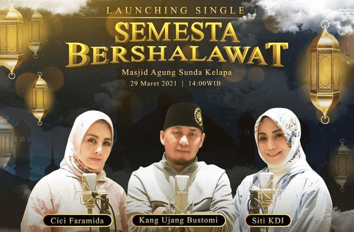 Lirik Lagu "Semesta Bersalawat" yang Dinyanyikan oleh Cici Paramida dan Siti KDI