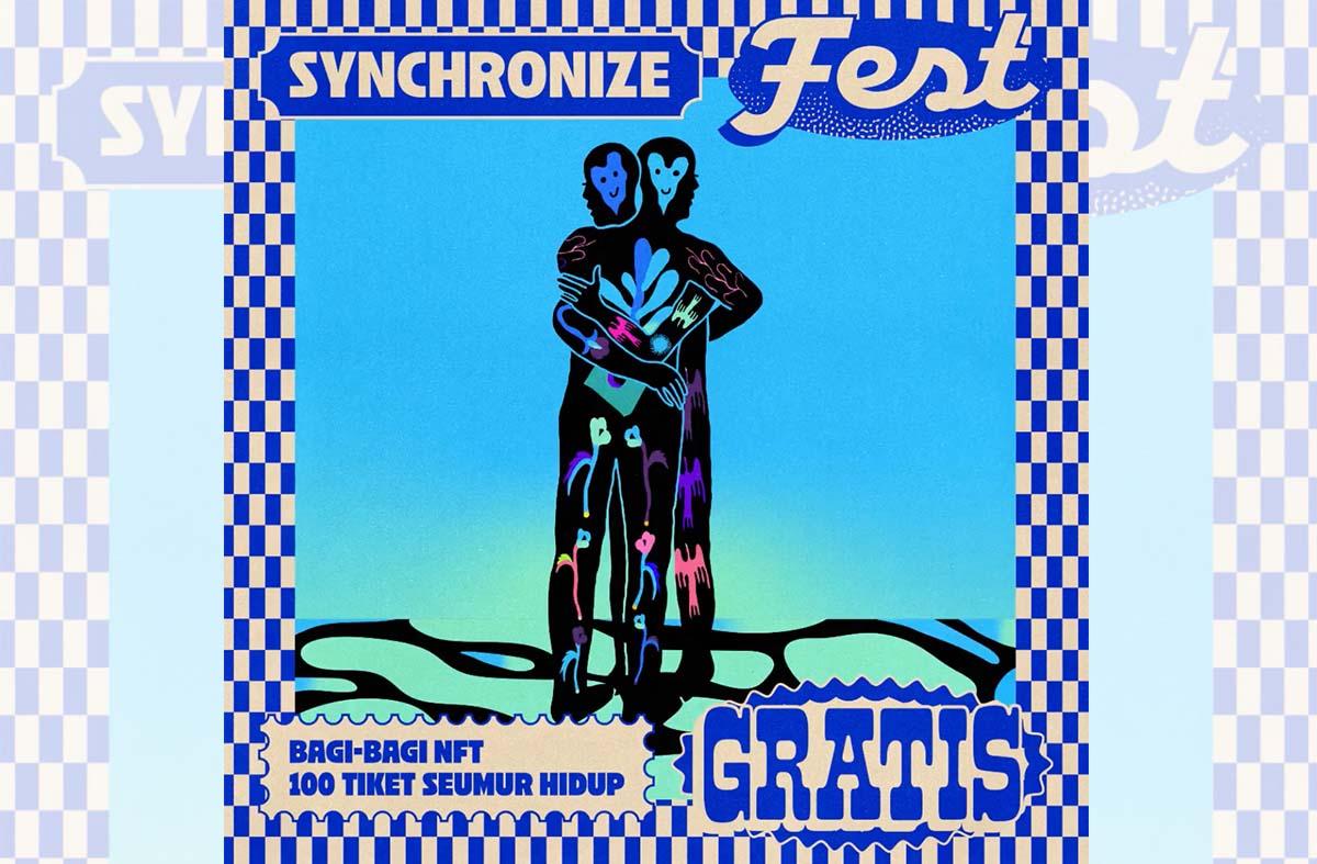 Synchronize Fest Membagikan 100 NFT Tiket Gratis Seumur Hidup Sebagai Bentuk Apresiasi