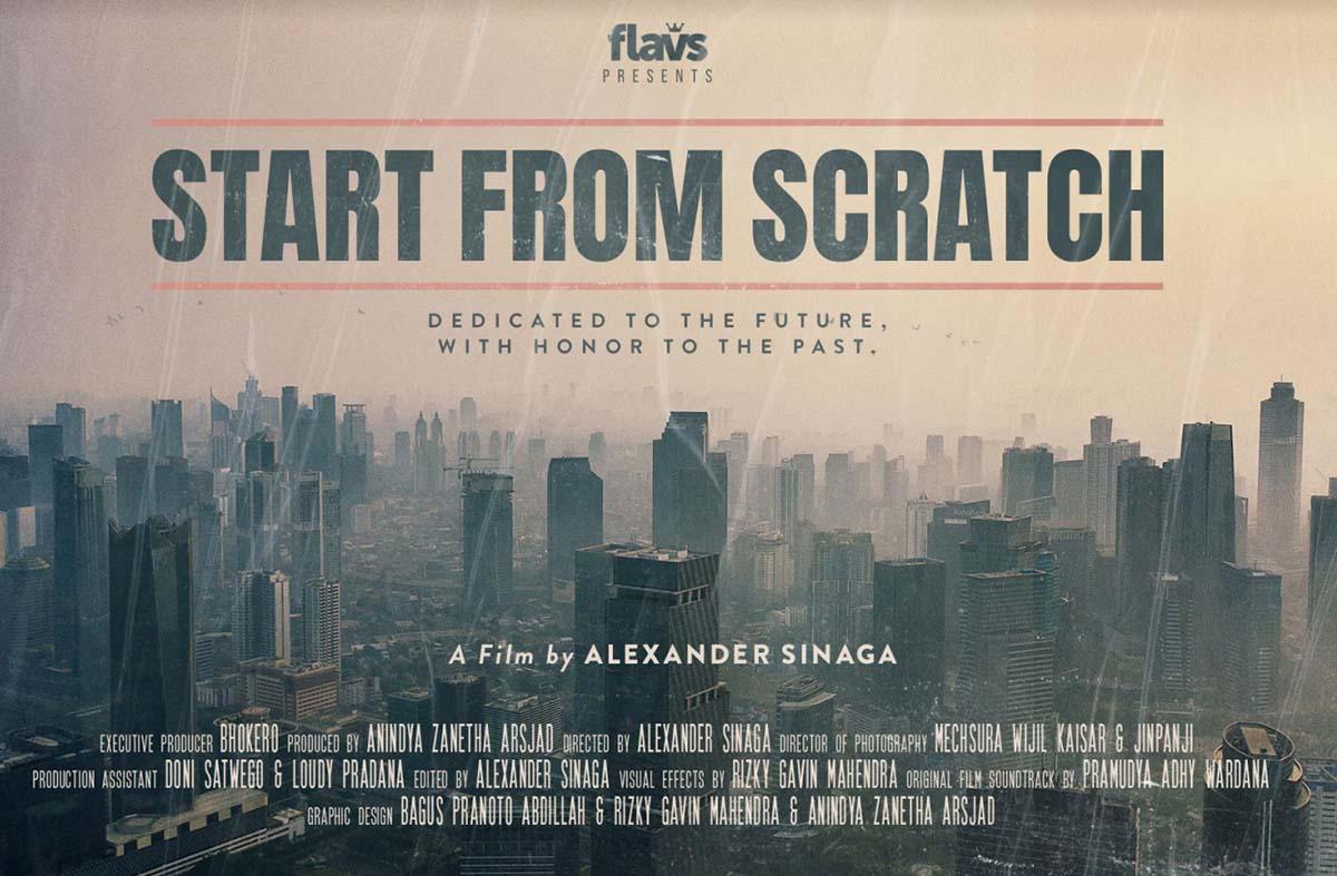 Perjuangan FLAVS FESTIVAL Dituangkan dalam Film Dokumenter “Start From Scratch”
