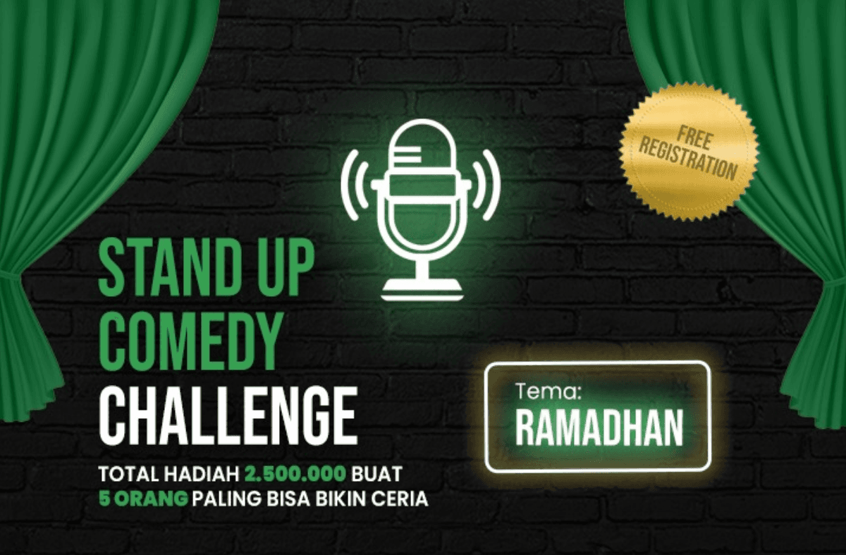 Ikutan Stand Up Comedy Challenge Bisa Mendapat Hadiah Total Rp 2,5 Juta